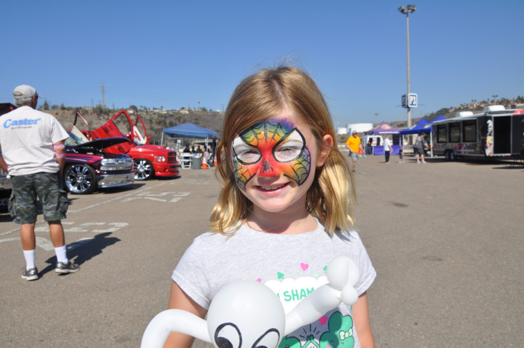 Car Care Fair Face Painting Car Show & Fun Trailer